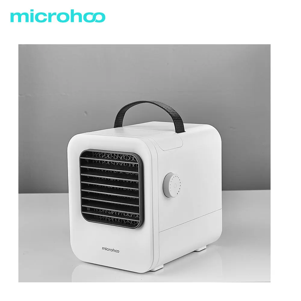 Microhoo Wireless portable humidifying air conditioner fan Portable Usb Fan summer fans