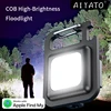 AIYATO Multifunction Locator Bluetooth Tracker Rechargeable floodlight Keys Finder USB flash drive Work With Apple Find My App 2