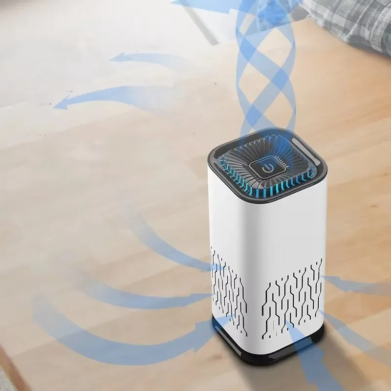Portable Car Air Purifier Negative Ion Car Purifier Low Noise Home Air Purification Aromatherapy Device Suitable for Home Cars