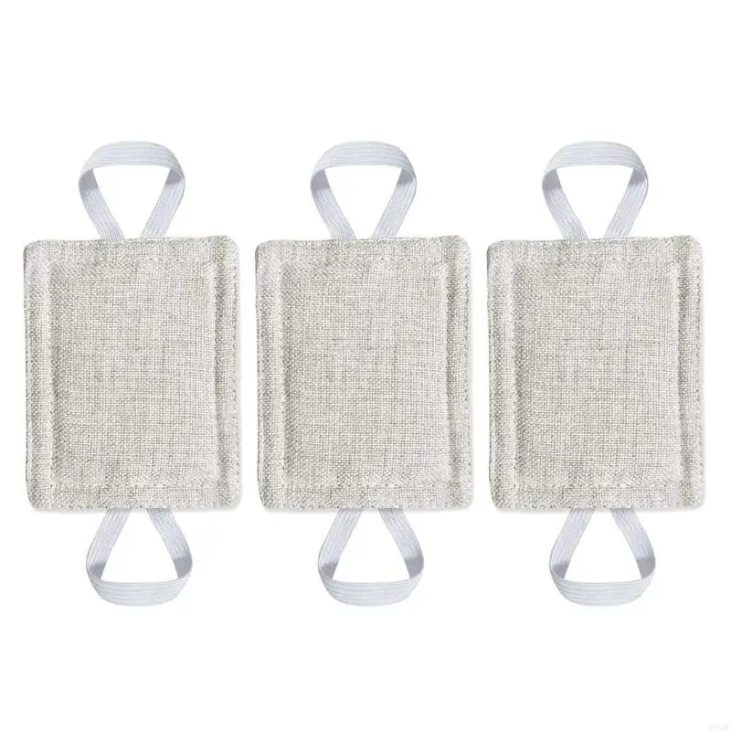 Pack of 3pcs Quiet Door Silencers Cushions for Baby Safety and Noise Reduction