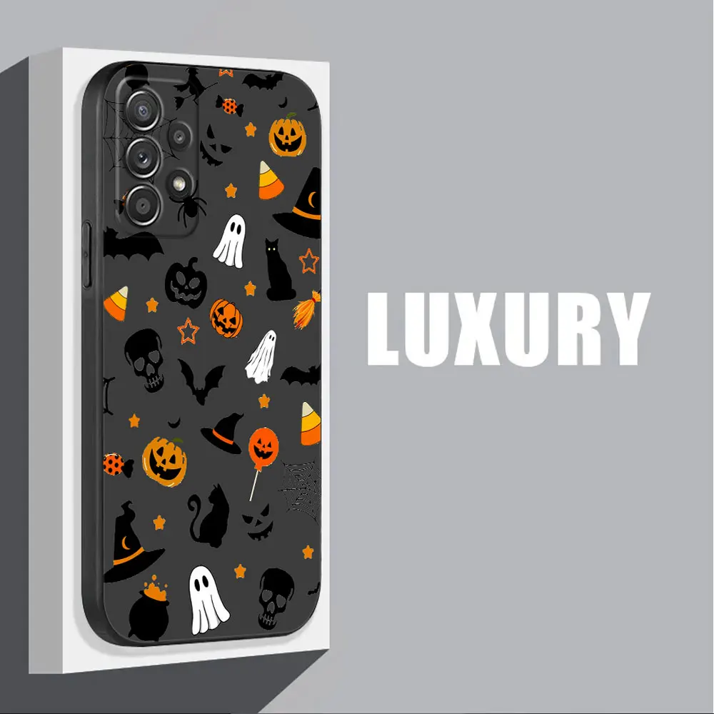 Halloween-Themed Protective Phone Case Cover