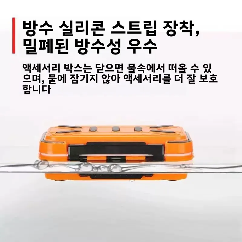 방수 낚시 액세서리 상자 양면 휴대용 미끼 보관 상자 연필 가짜 미끼 상자 소프트 미끼 상자 야외 캠핑 여행 장비
