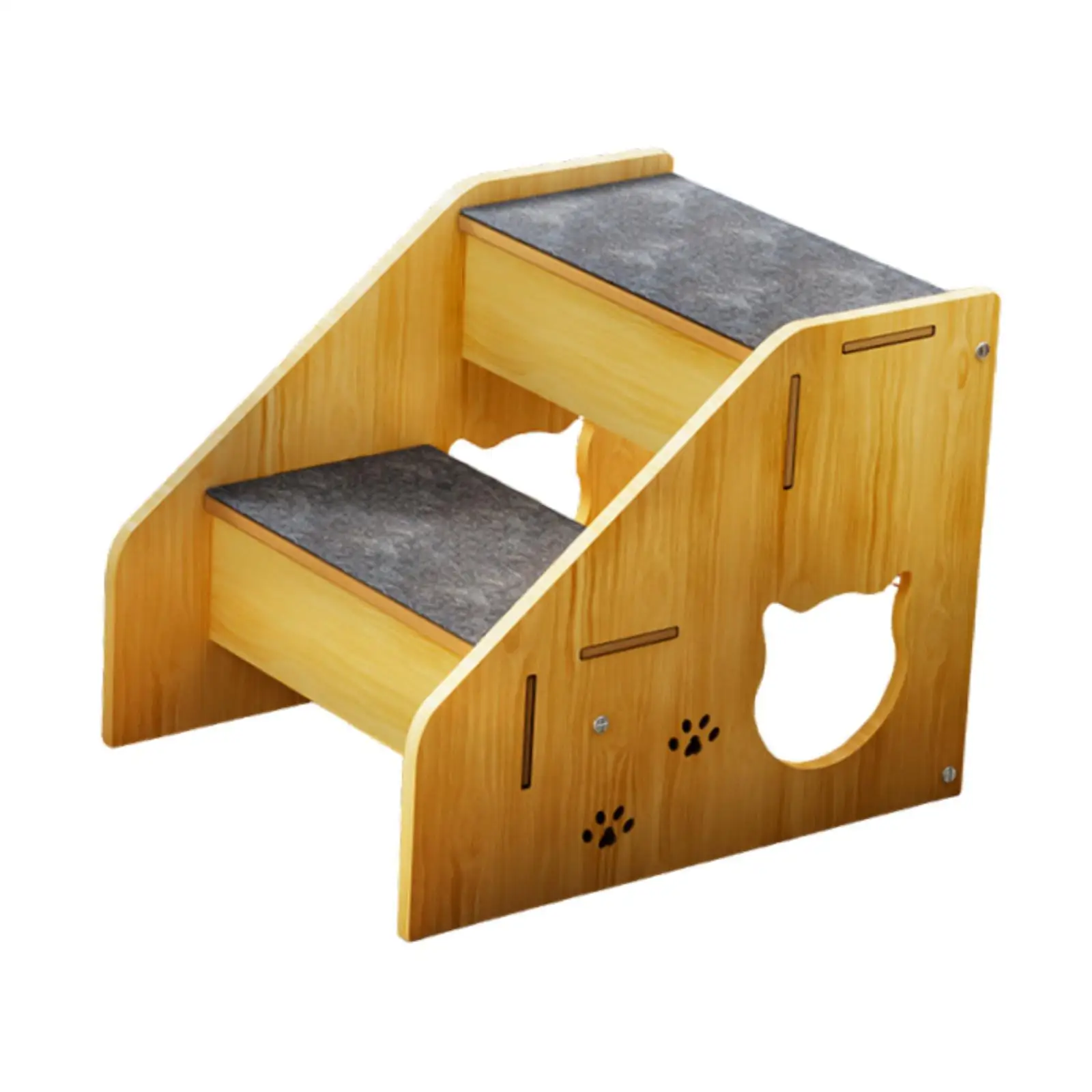 Wooden Pet Stairs Pet Steps for Small Pets Kittens Small And Older Animals