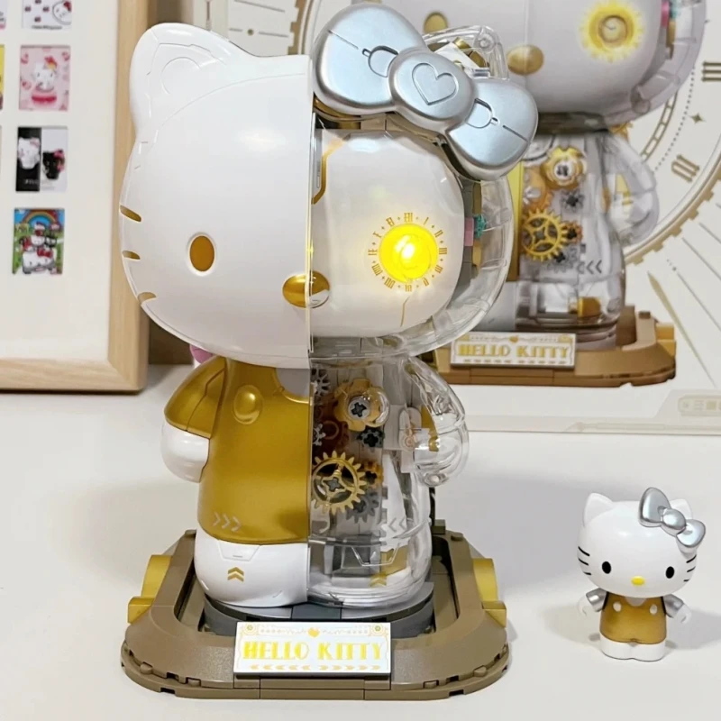 Sanrio Building Blocks Hello Kitty Platinum Pearl Large Semi