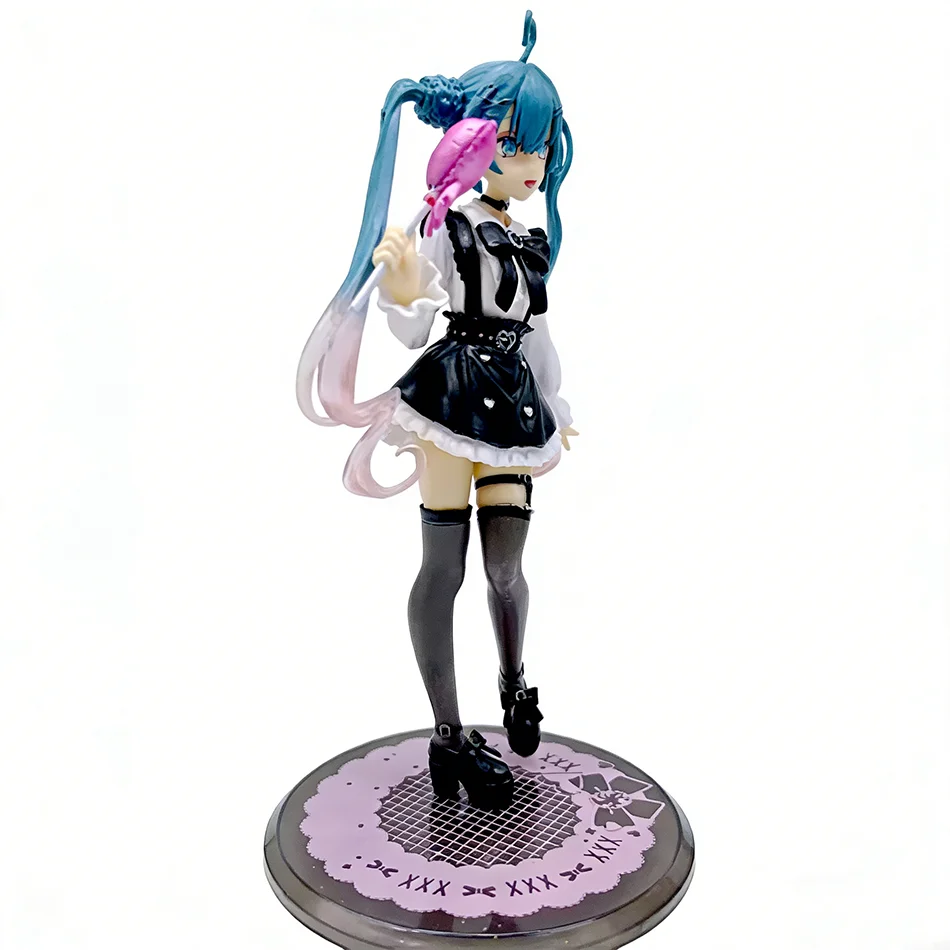 Hatsune Miku 20cm Anime Collectible Figure - Kawaii Decorative Gift for Birthdays and Holidays
