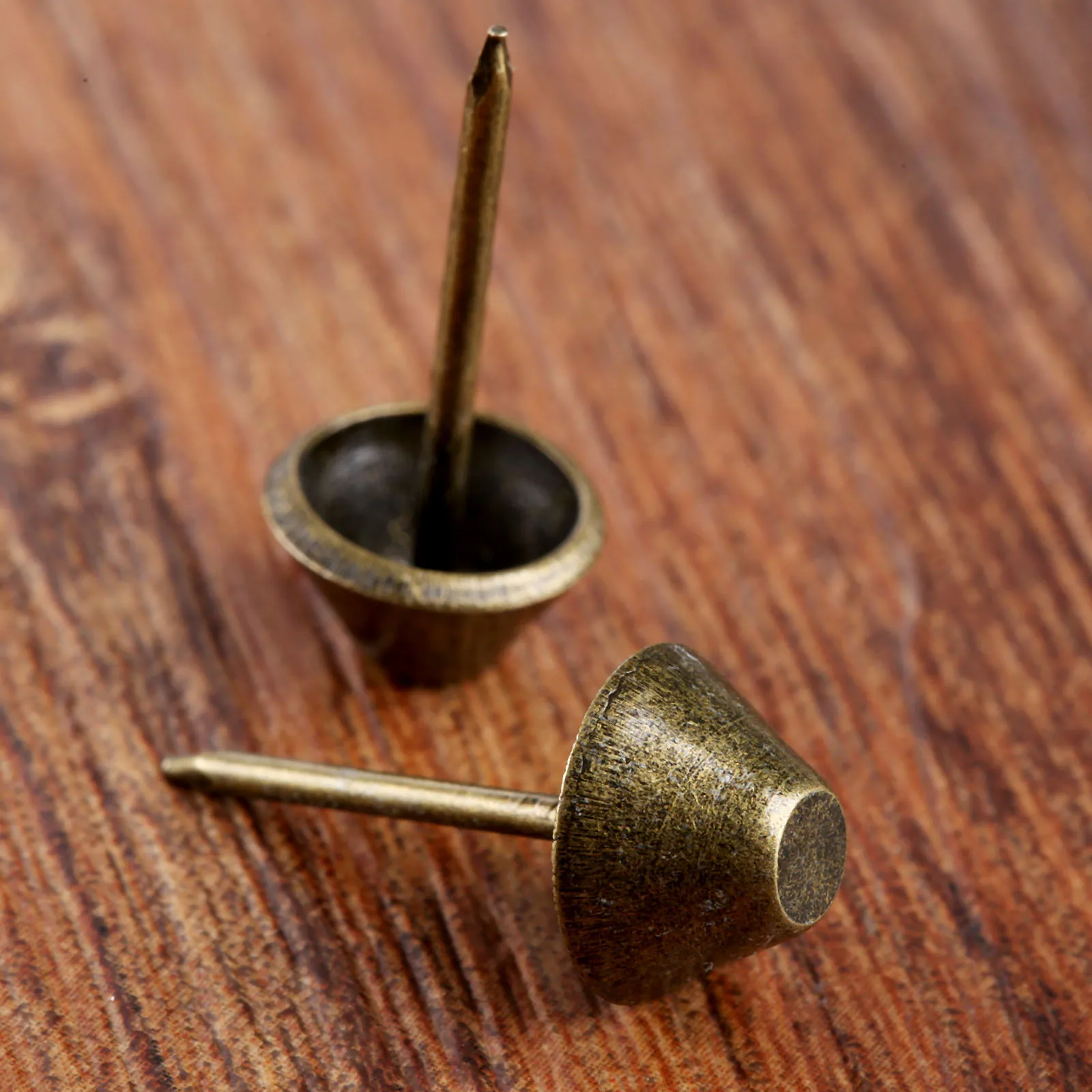 Upholstery Nail 50pcs 11*17mm Antique Bronze Flat Upholstery Nails Sofa Studs Pins Tacks Jewelry Box Basket Furniture Hardware