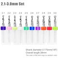 10pcs 2.1-3.0mm Set