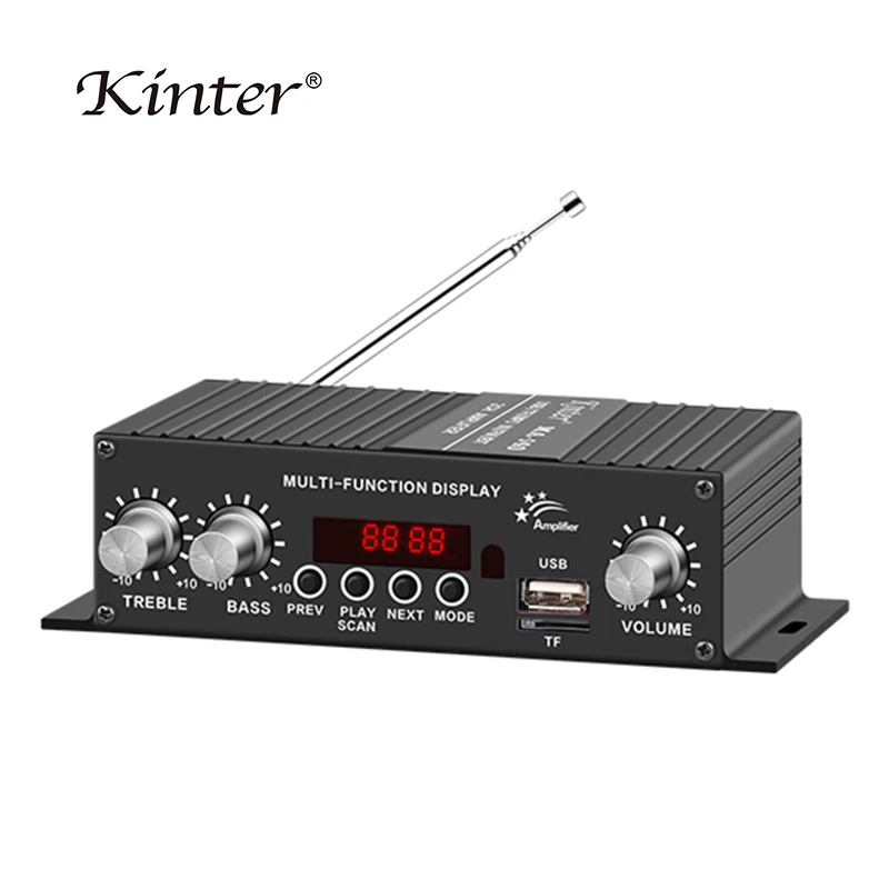 KINTER MA-140 Power Amplifier Board 2 Channel Amplificador Audio Stereo Amplifiers Subwoofer Home Theater Amp Remote Control