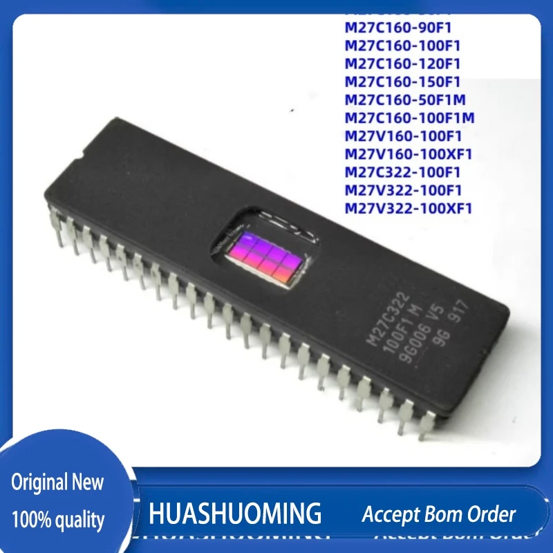 M27C160 / M27C800 / M27C801 UV EPROM – Serie, 10 Stück, Aus China