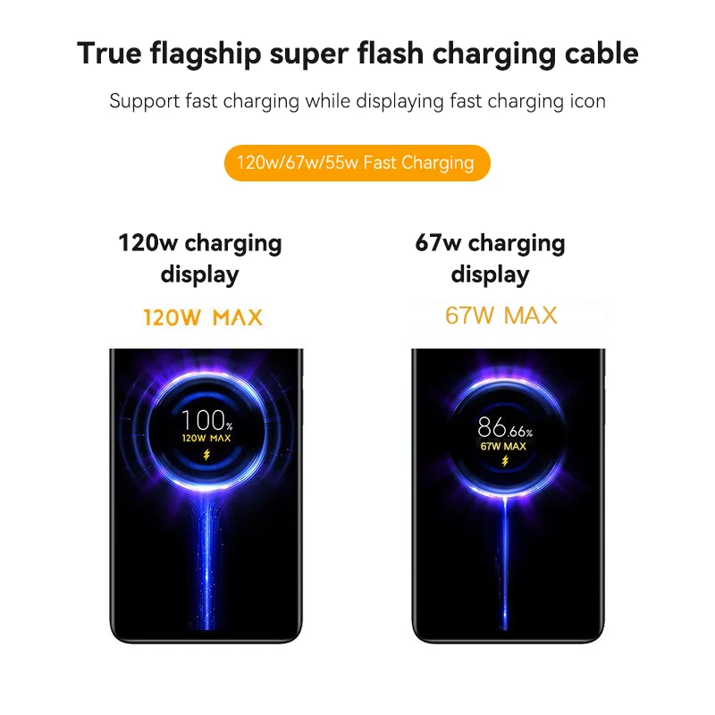 Xiaomi-Cable USB tipo C Original, cargador Turbo de teléfono, 6A, USBC, carga  rápida, Kabel Redmi K40 Pro + Note 10 Mi 11 PD, 120W - AliExpress