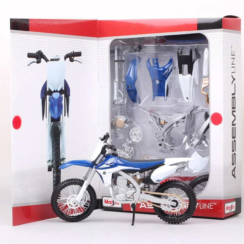 Maisto Assembly Version 1:12 Yamaha YZ450F Alloy Sports Motorcycle Model Diecast Metal Toy Street Motorcycle Model Children Gift 5