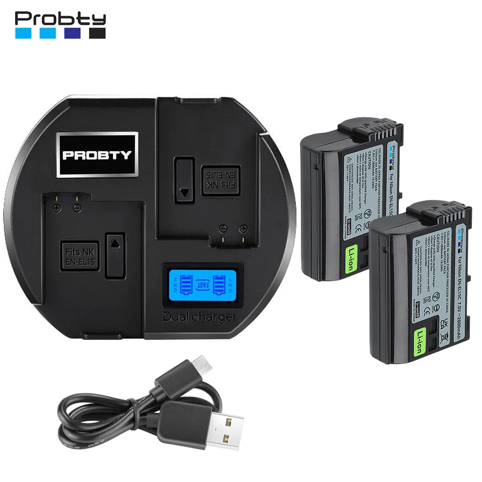 Nikon D850 EN-EL15 Dummy Battery AC Power Adapter Kit Continuous