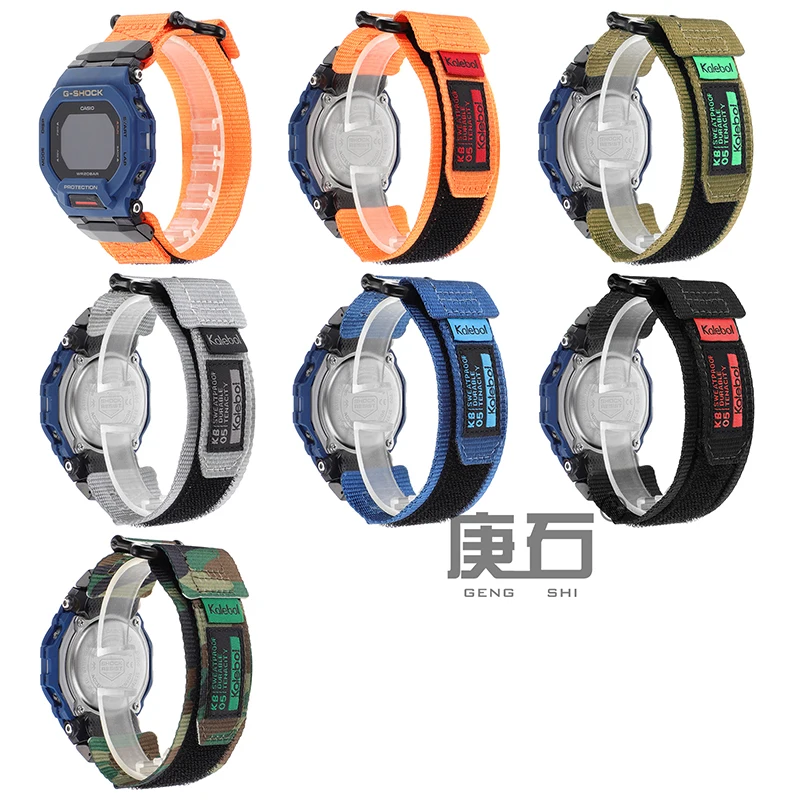 Nylon Loop Strap Watch Band - Durable and Stylish Replacement Strap