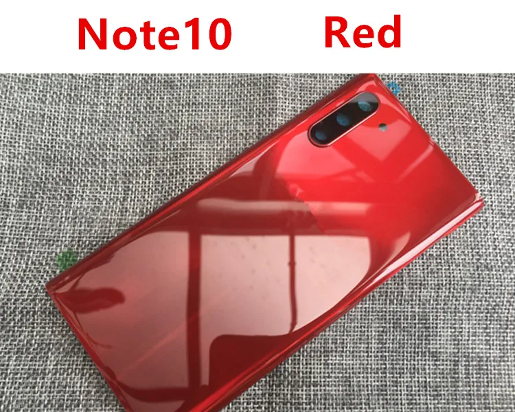 Note10 Housing For Samsung Galaxy Note 10 N971 N970 6.3" Glass Battery Back Cover Repair Replace Door Rear Case + Camera Lens S447baee2b682430fa197f3f028095412R