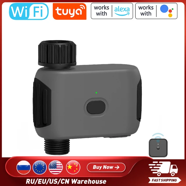 Tuya WIFI Smart Valve Automatic Water Timer Outdoor Farm Garden Intelligent  Sprinkler Timer Work with Alexa and Google Assistant - AliExpress