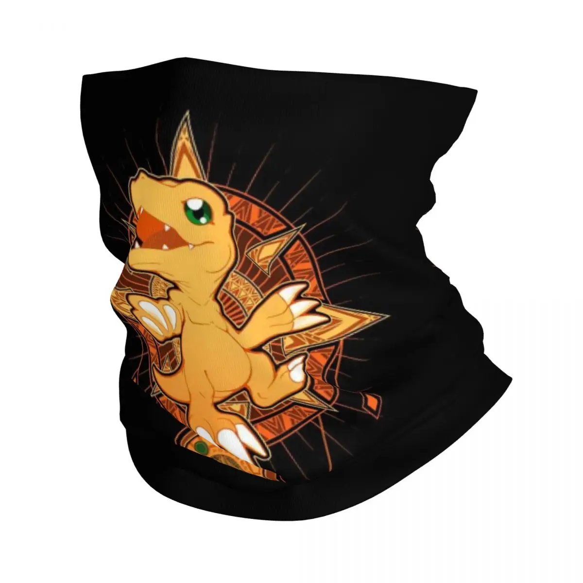 

Digimon Agumon Bandana Neck Gaiter Printed Gabumon Sora Anime Balaclavas Mask Scarf Headwear Running Men Women Adult All Season