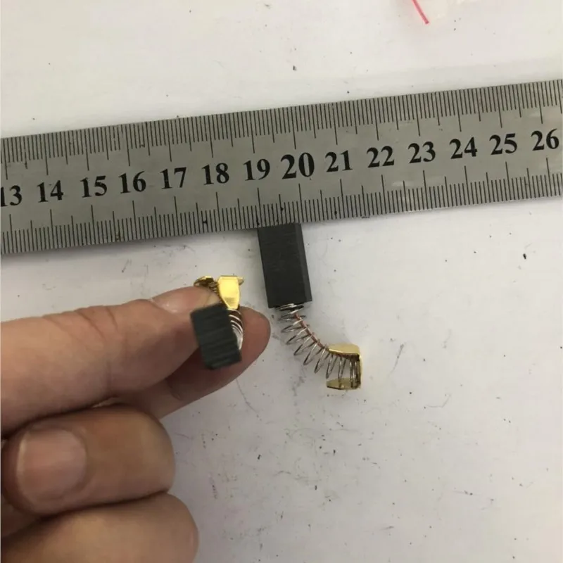 

2 шт., детали для угольной щетки, 20x10x6 мм