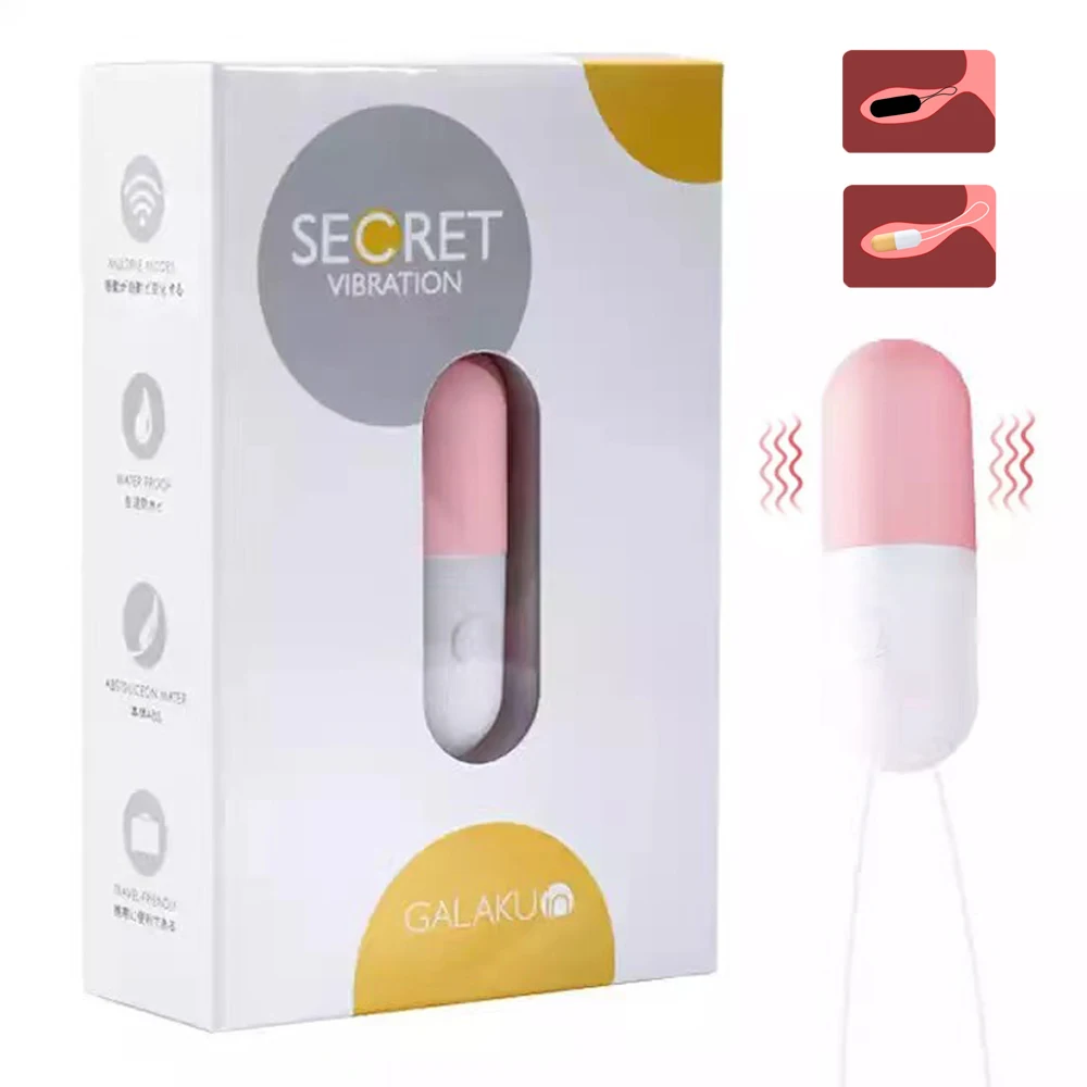 Kapselvibrator för kvinnor i silikon för masturbation_voghion.com