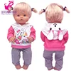 40cm Reborn Baby Doll Clothes 16 Inch Nenuco Clothes Rompers Doll Wears 4