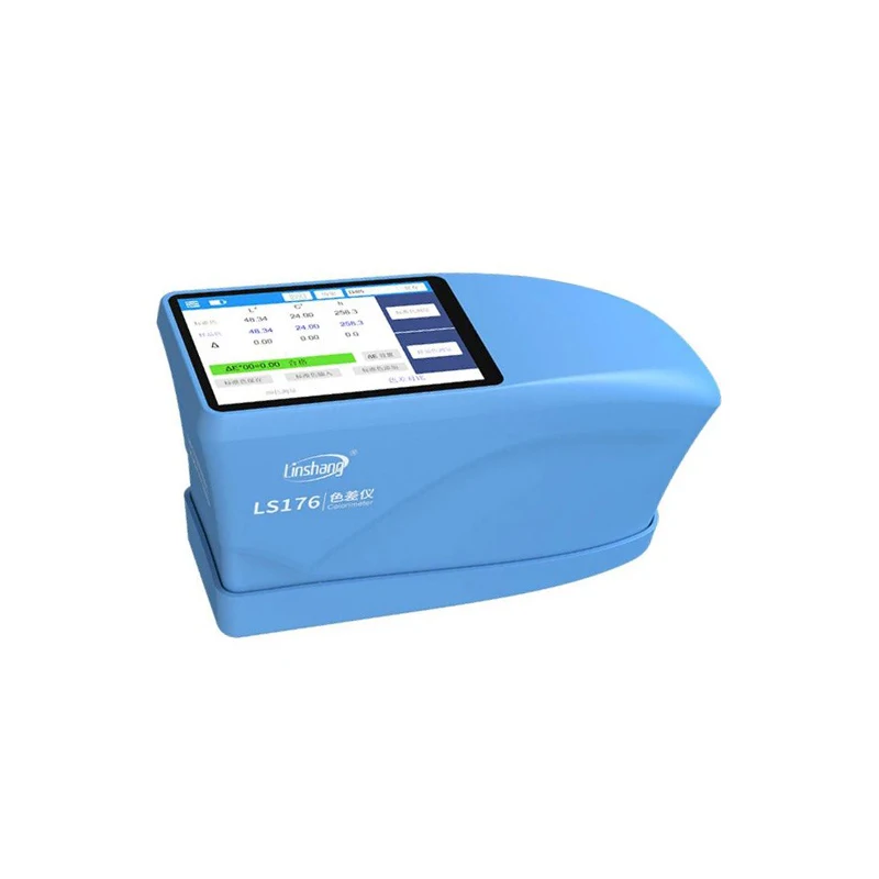 Linshang LS176B Colorimeter Colour Spectrophotometer with Pantone NCS RAL Color Cards Spectral Reflectance Curve