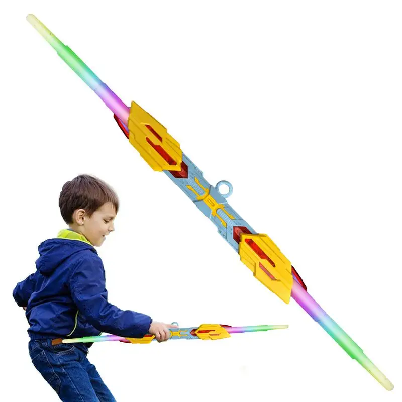 

Dueling Light Sabers LED Retractable Lightsaberes With 16 Colors Change Retractable And Sound Effects Kids Party Supplies For