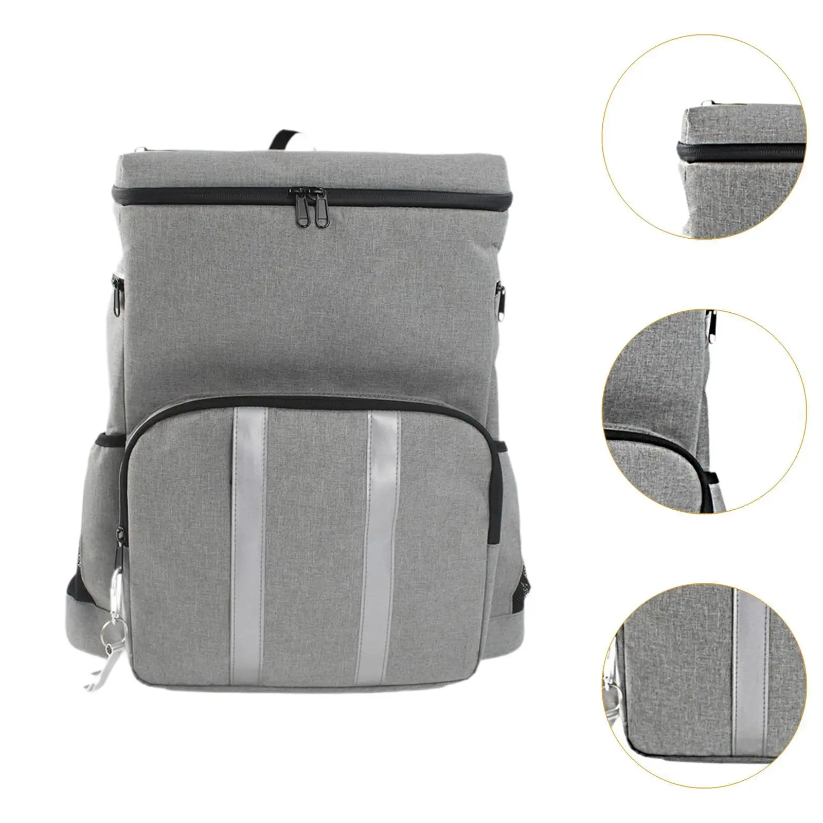 Insulated Cooler Backpack, Thermal Bag, Leakproof Lunch Backpack for Beach Hiking Fishing Camping