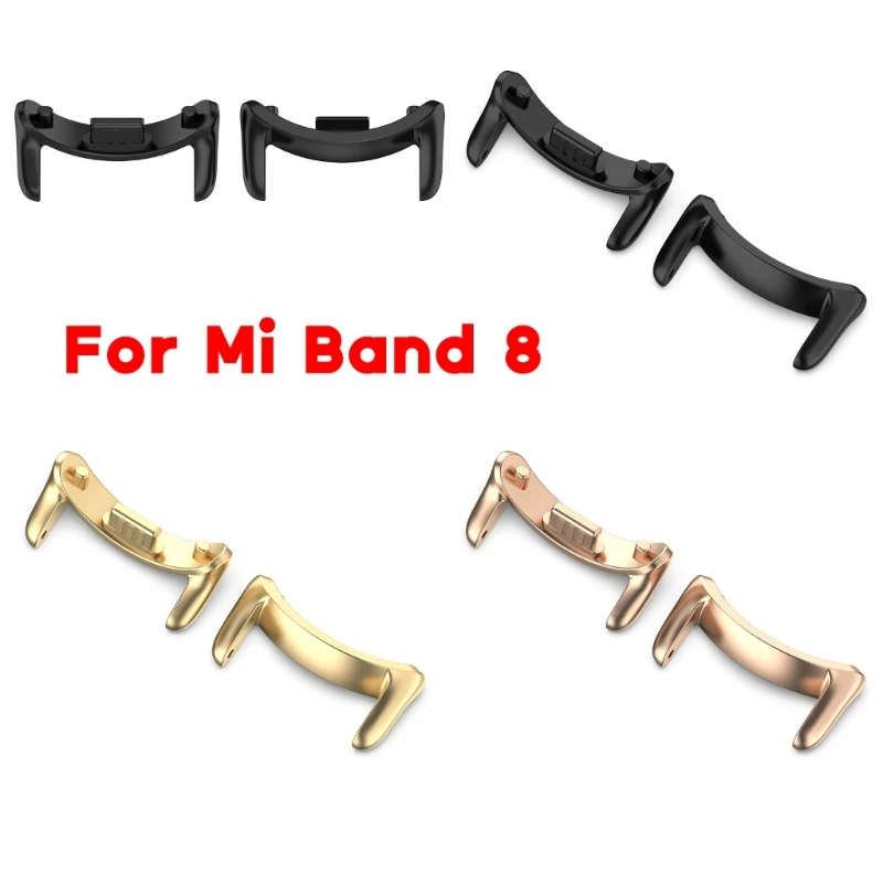 

Strap Metal Link Adapter Wristband Bracelet Connector HeadGrain for Mi Band 8 2x