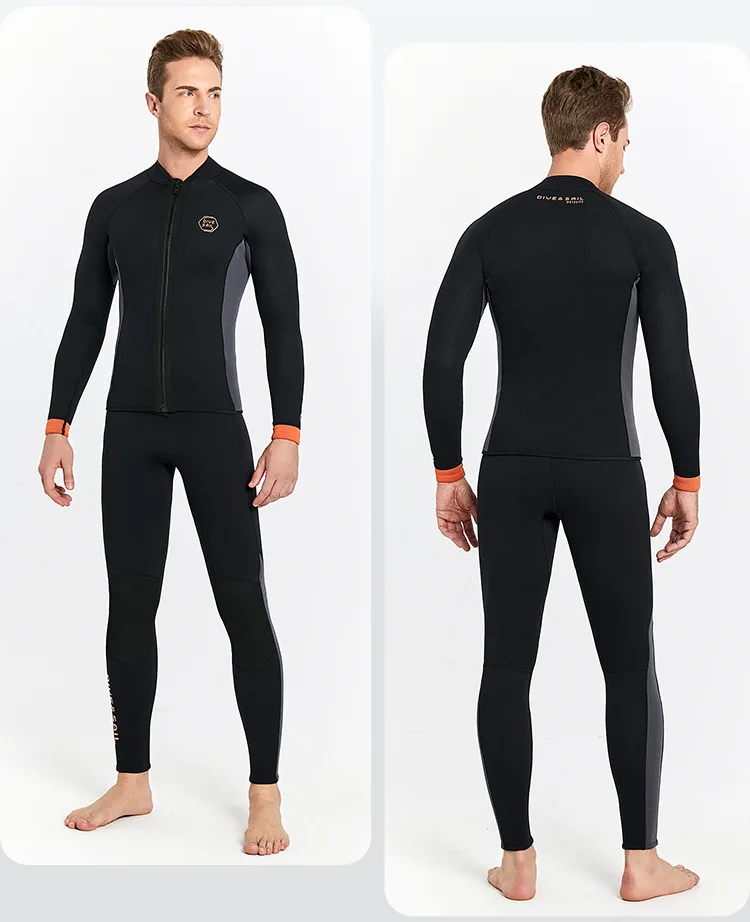 Combinaison De Plongée Intégrale 3mm Pour Hommes - Néoprène Haut De Gamme - Plongée, Snorkeling, Surf - Marque Sbart
