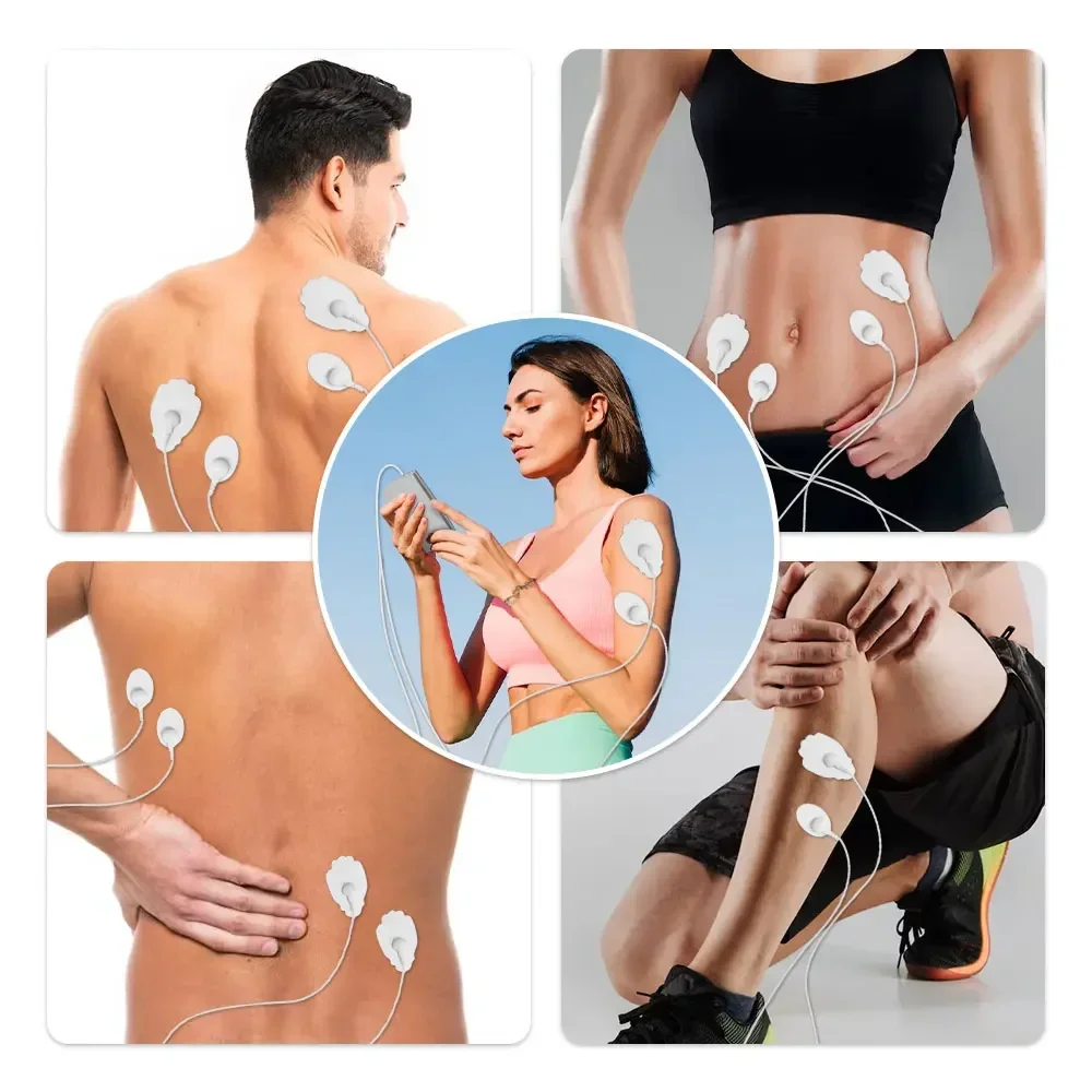 36 Modes EMS Tens Unit Muscle Stimulator Electric Acupuncture Body Massage Digital Therapy Electro Stimulator Slimming Machine 6