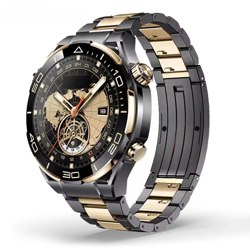 Titanium Luxury Link Bracelet - 22mm