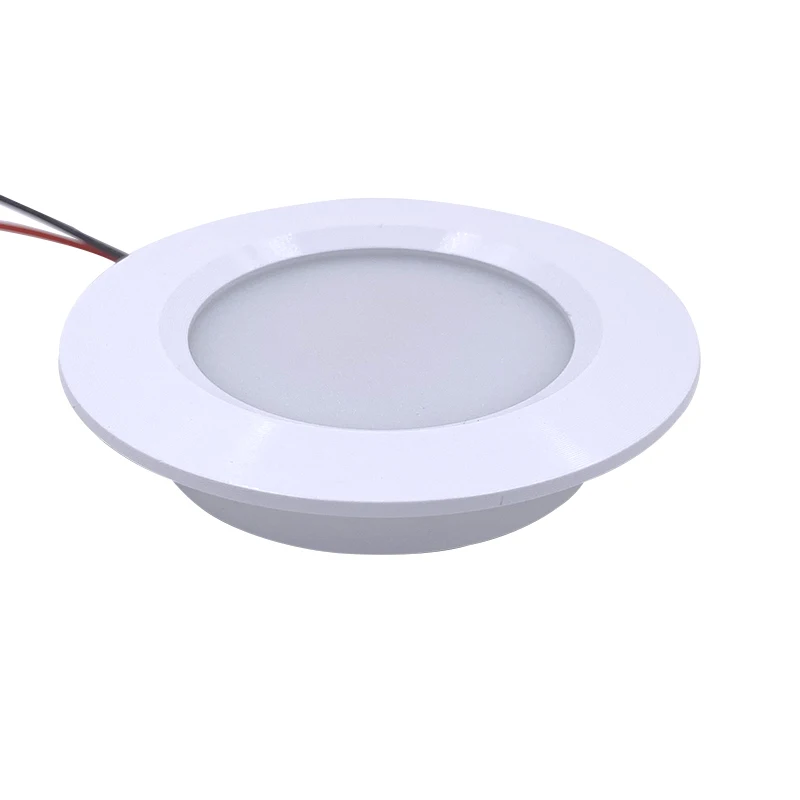 Dimmable 3W 5W 12V 24V Led Spot Light Slim14mm Recessed Ceiling Light D55mm Home Hotel Living Room Bulb Kitchen RV Downlight images - 6