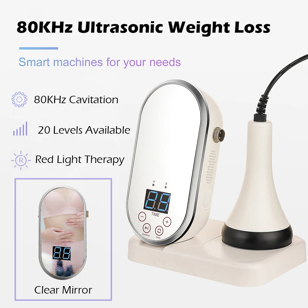 2 in 1 80KHz Ultrasonic Cavitation Weight Loss Machine with Mirror 2-in-1-80khz-ultrasonic-cavitation-weight-loss-machine-with-mirror