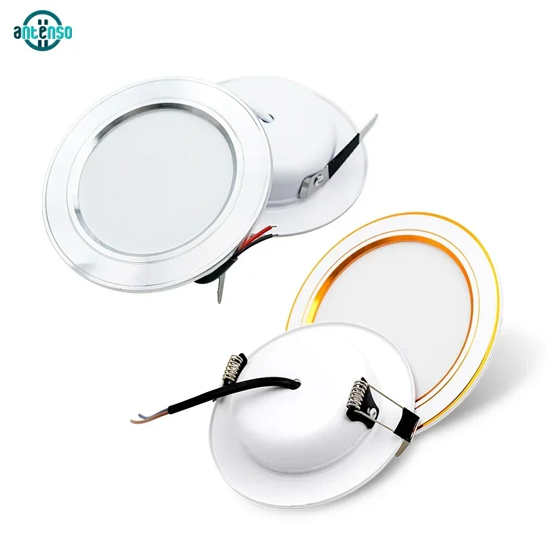 LED Downlight AC 110V 220V Recessed Ceiling Lamp DC12V 24V 5W 9W 12W 15W 18W Ultra-Thin Cold White/Warm White Led Spotlight Led Spotlight Led Downlight Led Ceiling Light