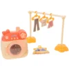 Mini Washing Machine Toys Home Appliance Kid Educational Household Plastic Role-play Abs Roller Simulation Child Kids Plaything 3