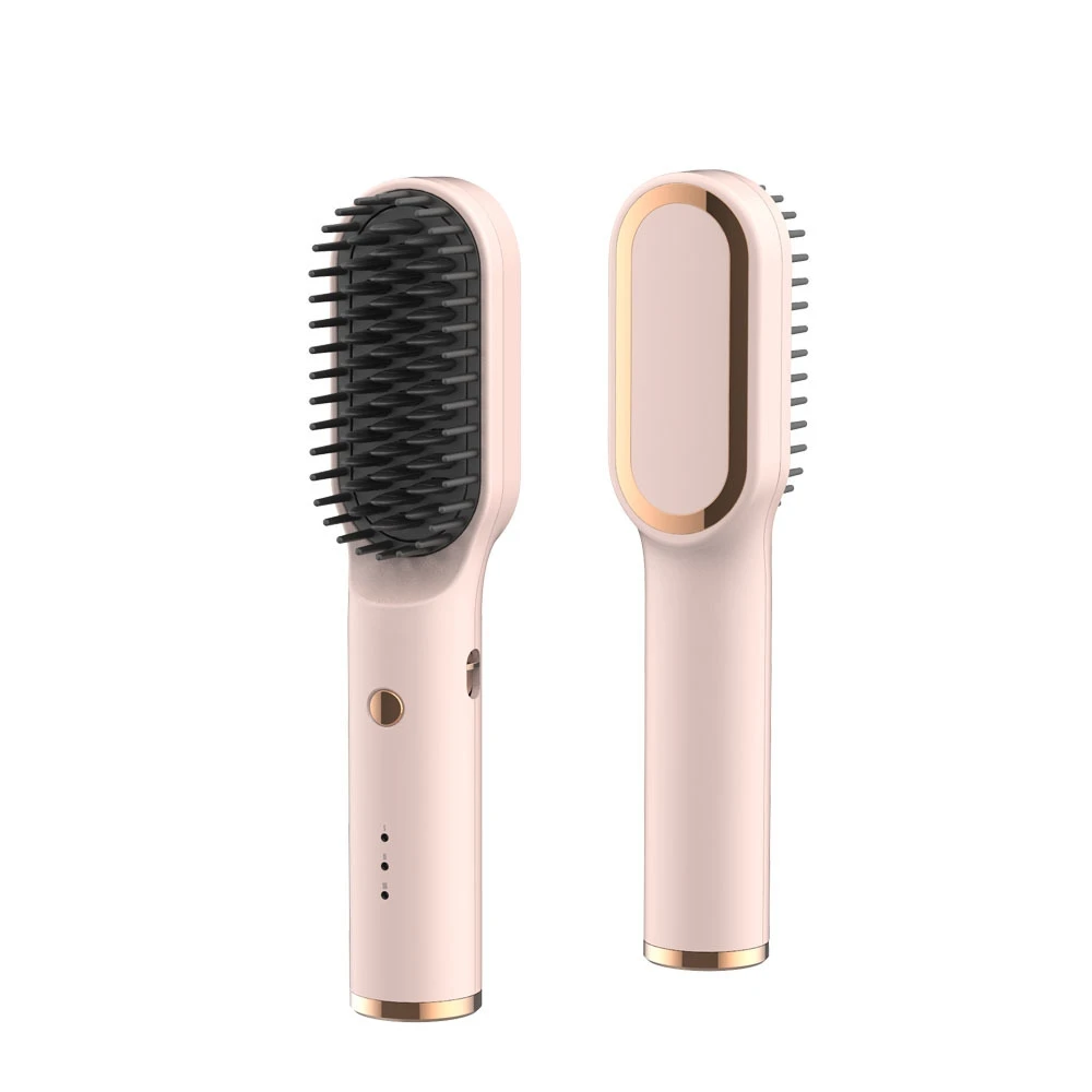 portable 120ml magic master keratin treatment with good smelling straighten damaged firzzy hair get one free red comb Hair Comb USB Rechargeable 5000mah  No Cable Brushes Wireless Electric Iron Portable Hair Straighten Comb