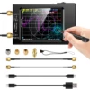NanoVNA-H Vector Network Antenna Analyzer 10KHz-1.5GHz MF HF VHF UHF W/ Shell SD Card Slot Supprt 32G Digital Nano VNA-H Tester 1