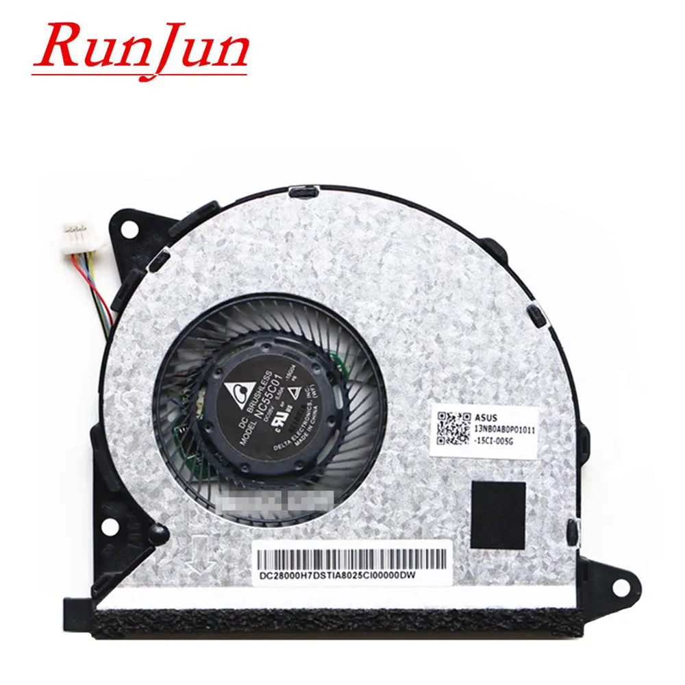 

New laptop CPU cooling fan Cooler for Asus UX305 UX305U UX305UA UX305L UX305LA U305L U305UA 13NB0AB0P01011 NC55C01-15G04