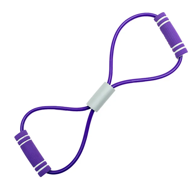 1PC 8-Mode Chest Expander Stretcher Yoga Back Trainer Resistance Trainer Portable Home Fitness Resistance Band