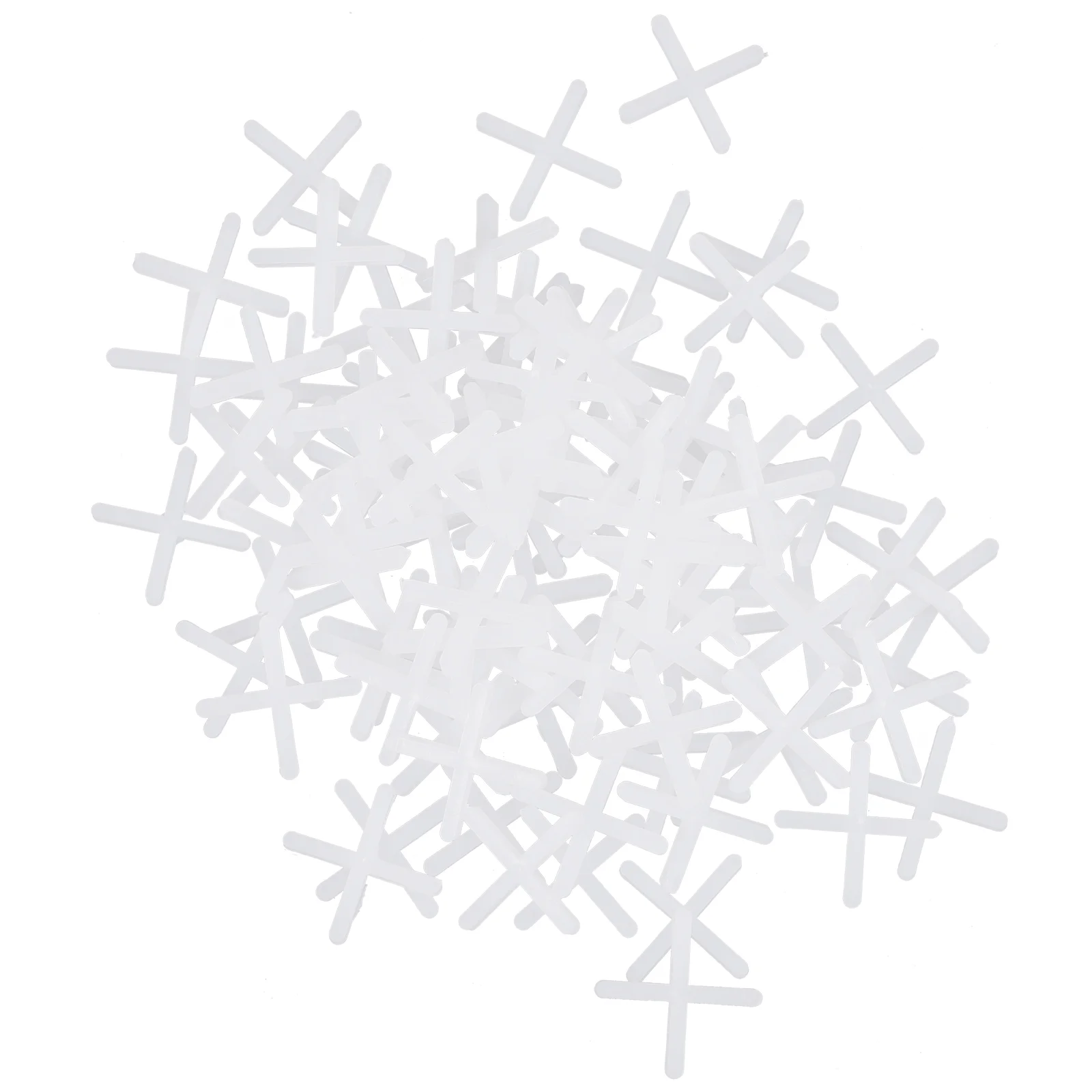 2000 Pcs Tile Buckle Porcelain Spacers Deck 2mm Ceramic Tiles Floor Plastic Square Leveling Tiling Construction Tools Building