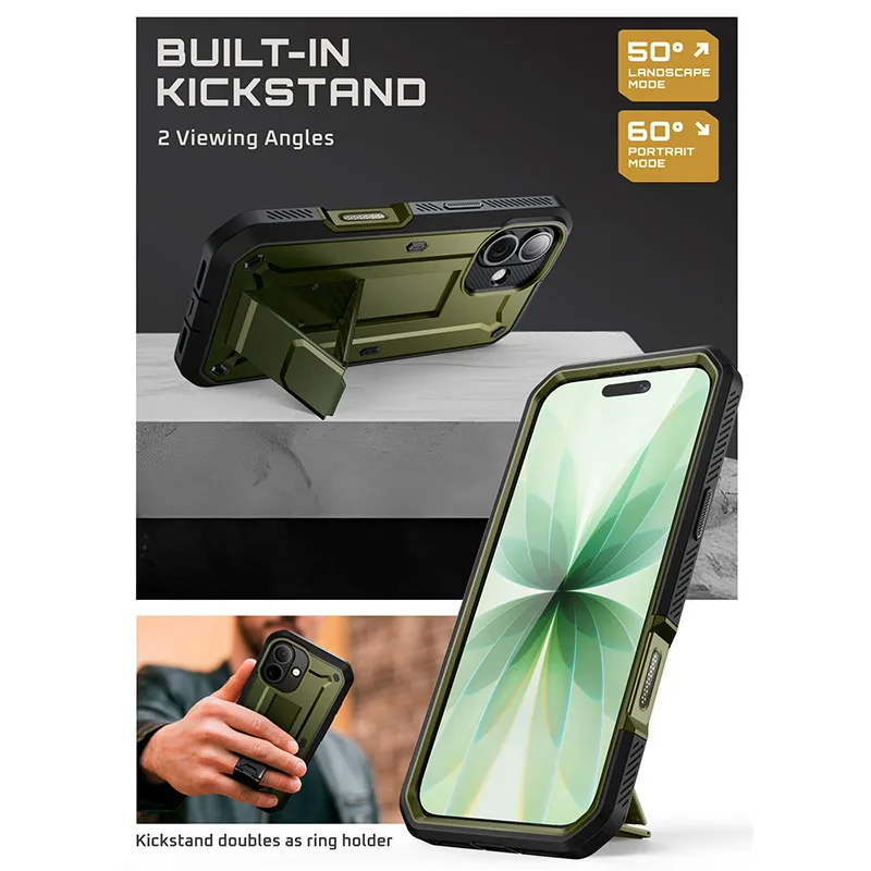 SUPCASE For iPhone 17 Case 6.3" (2025) UB Pro Custodia per telefono robusta e resistente per tutto il corpo con protezione per l - Image 5
