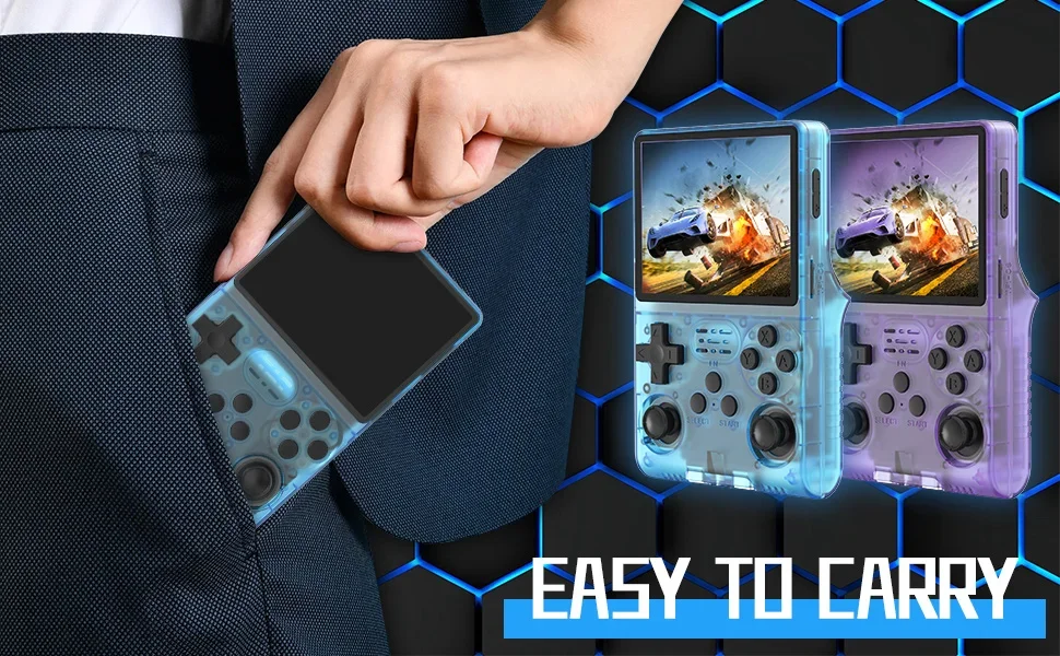 R40s Pro Retro Handheld Game Console With Ips Screen And Games_voghion.com