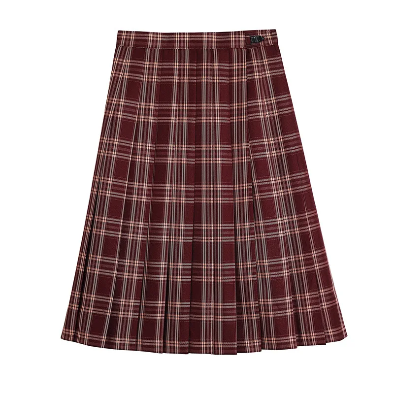 

2023 Spring New Student Halfskirt Japanese JK Academy Style Women's Casual Halfskirt Korean Fashion Clothing XS-5XL Skirt LuckBN