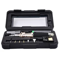 HS-1115K 10-In-1 Multifunction Gas Soldering Iron Case Set Lighter Spray Set Welding Equipment 1