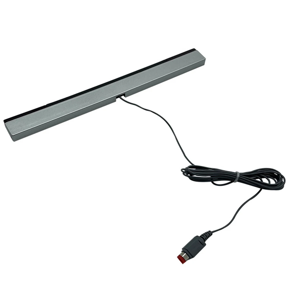 Game Move Remote Bar with Extension Cord Wired Infrared Ray Sensor Bar Wired Remote Sensor for Nintendo Wii Wii U Console