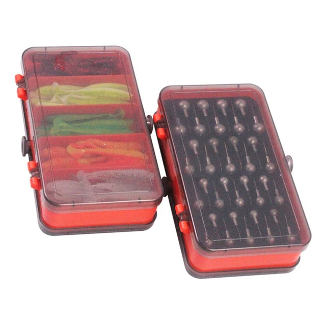 New Fishing Tackle Box Portable Fishing Accessories Tool Storage Box Double  Layer Carp For Fishing Goods Hooks Lure Boxes - AliExpress