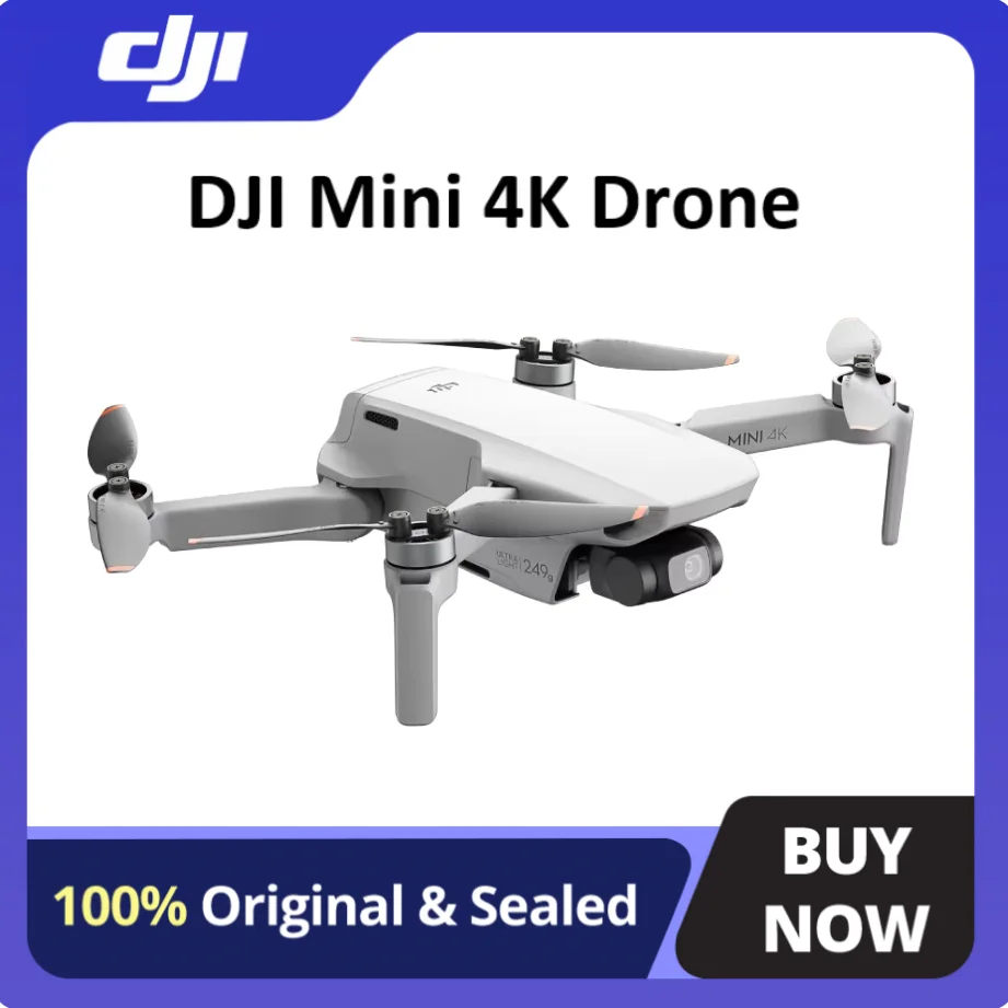 โดรน DJI Mini 4K ถ่ายภาพสวยคมชัด