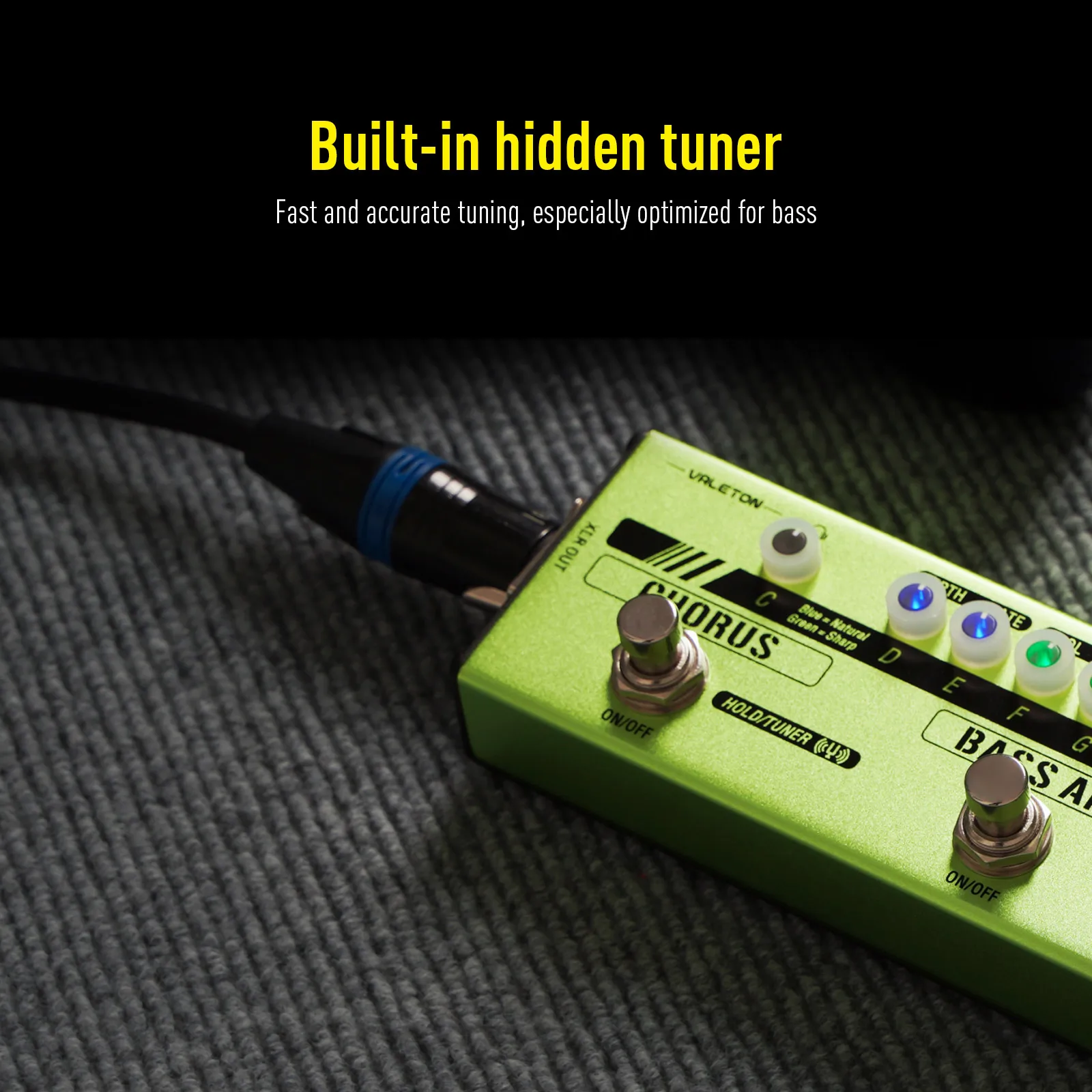Dapper Bass Mini Stage Session Gigging practice Analog Amp Boost Comp Chorus Ba