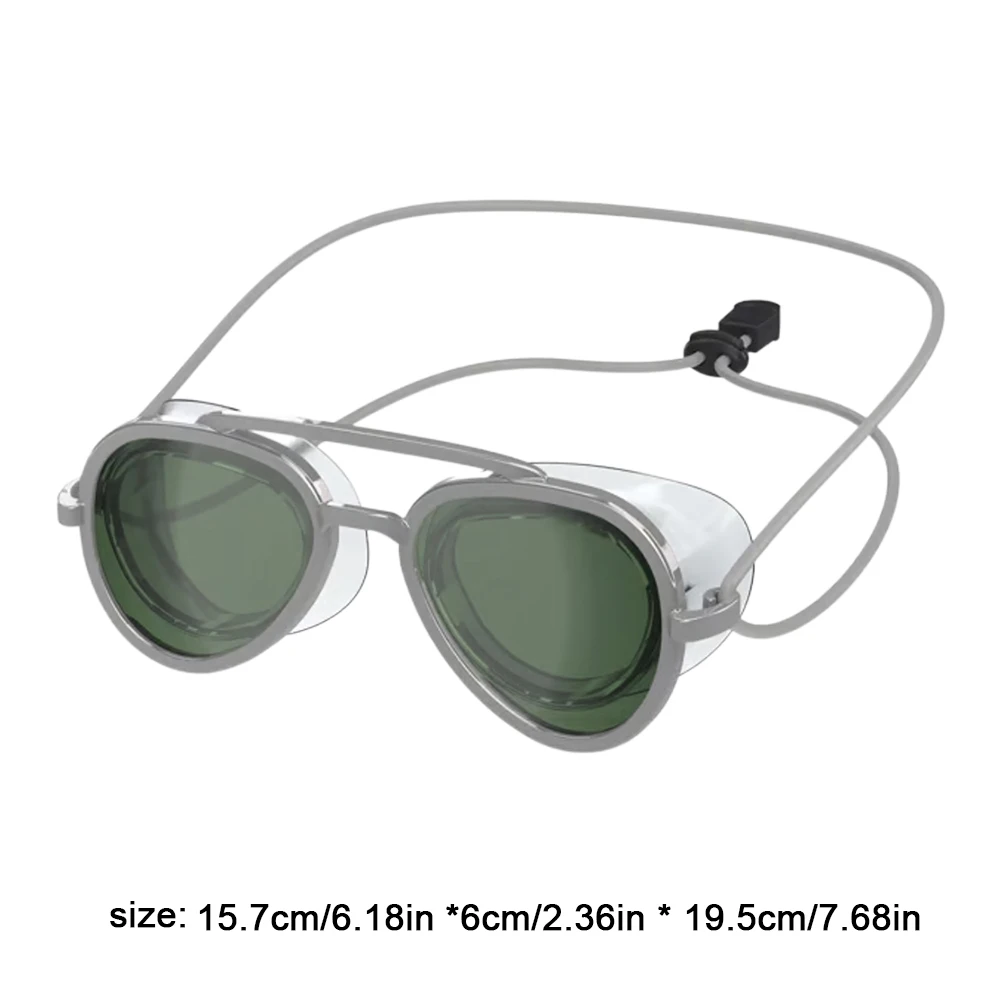 Anti-Fog Swimming Goggle Leak Proof Retro Swimming Goggles Non-Slip Swim Sports Eyewear for Swimming Pool Diving Seaside