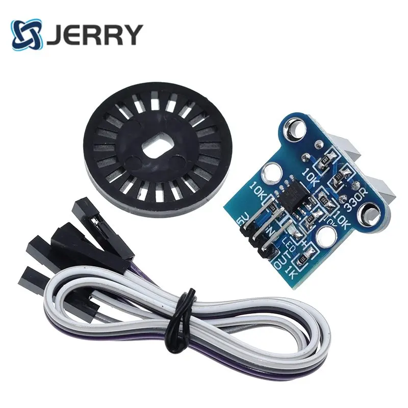 1Set HC 020K Double Speed Measuring Sensor Module with Photoelectric ...