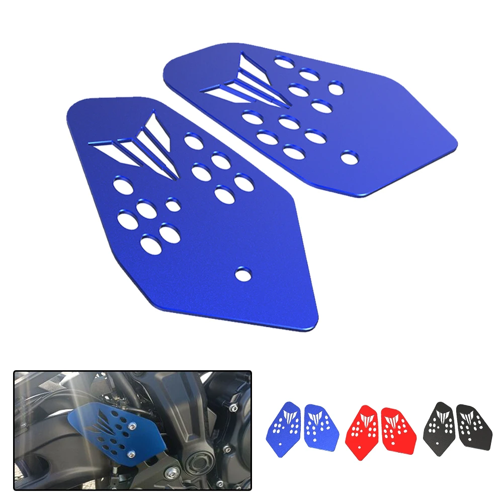 

2024 Motorcycle Accessories For YAMAHA FZ07 MT07 MT-07 2014-2023 2022 2021 Pedal Guard Rear Pedal Guard Heel Plate Decorative
